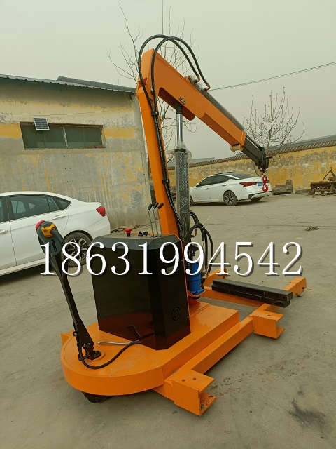 惠州市自卸车厢随车吊 自制轮式四不像起重机 四驱平板吊 5吨 贵盛